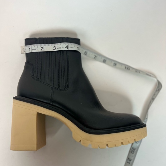 Dolce Vita Caster H2O Booties in Black Leather Anthropologie - Picture 13 of 14